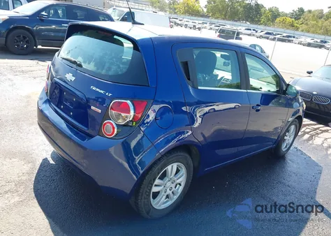 2014 Chevrolet Sonic Lt Auto from USA, damaged, VIN 1G1JC6SB2E4135275